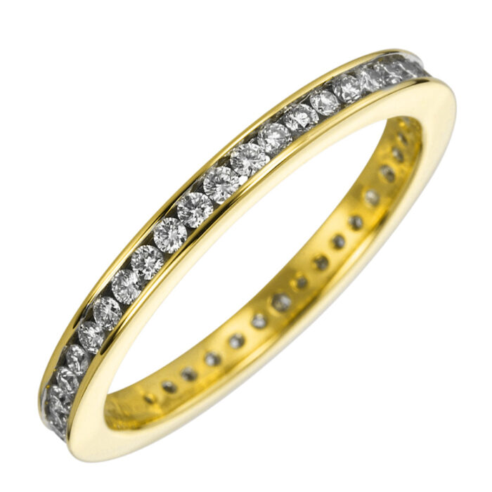 Alliance Ring rijrail 18krt Geelgoud